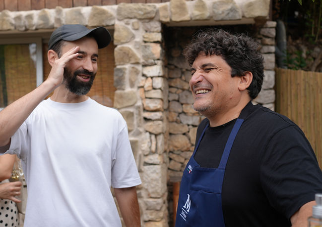 Tristan et Mauro Colagreco