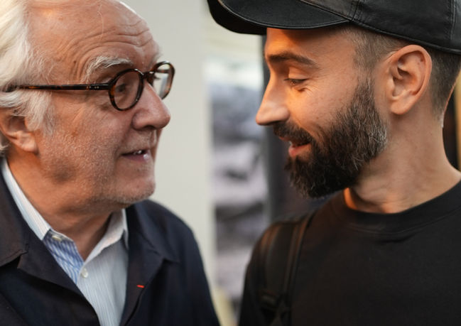 Tristan et Alain Ducasse